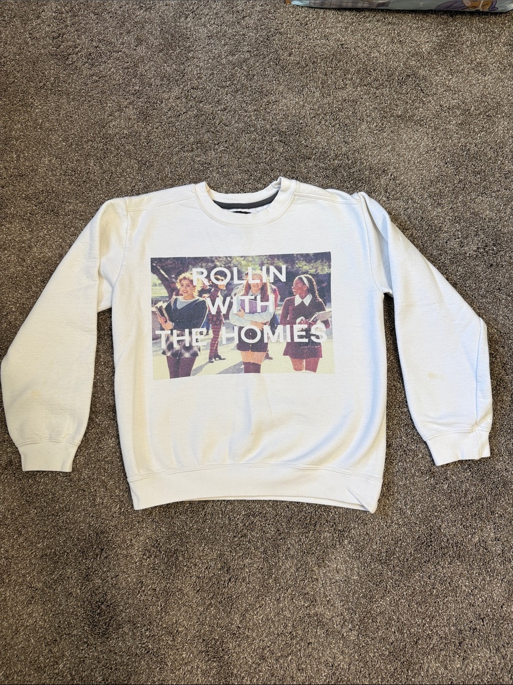 Untitled & Co Clueless Rollin with the homies crewneck sweater